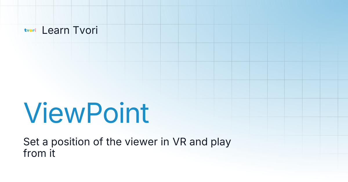 ViewPoint | Learn Tvori